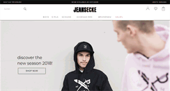Desktop Screenshot of jeansecke.com